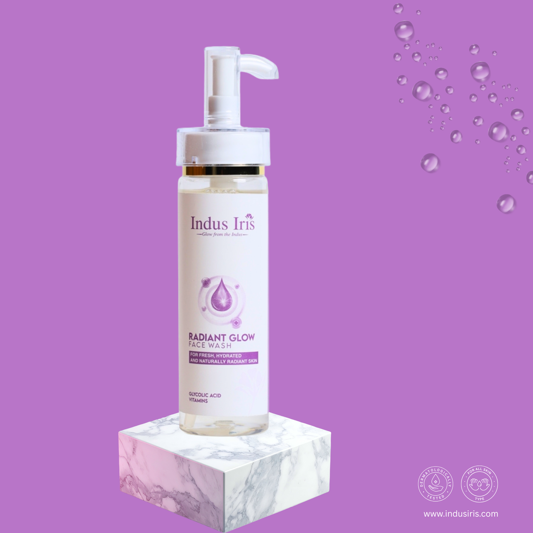 Radiant Glow Face Wash - For Fresh,Hydrated and Naturally Radiant Skin