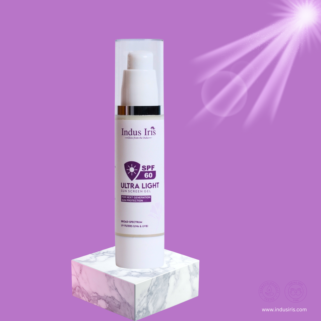 Ultra Light Sunscreen Gel | SPF 60 For Next Generation Sun Protection