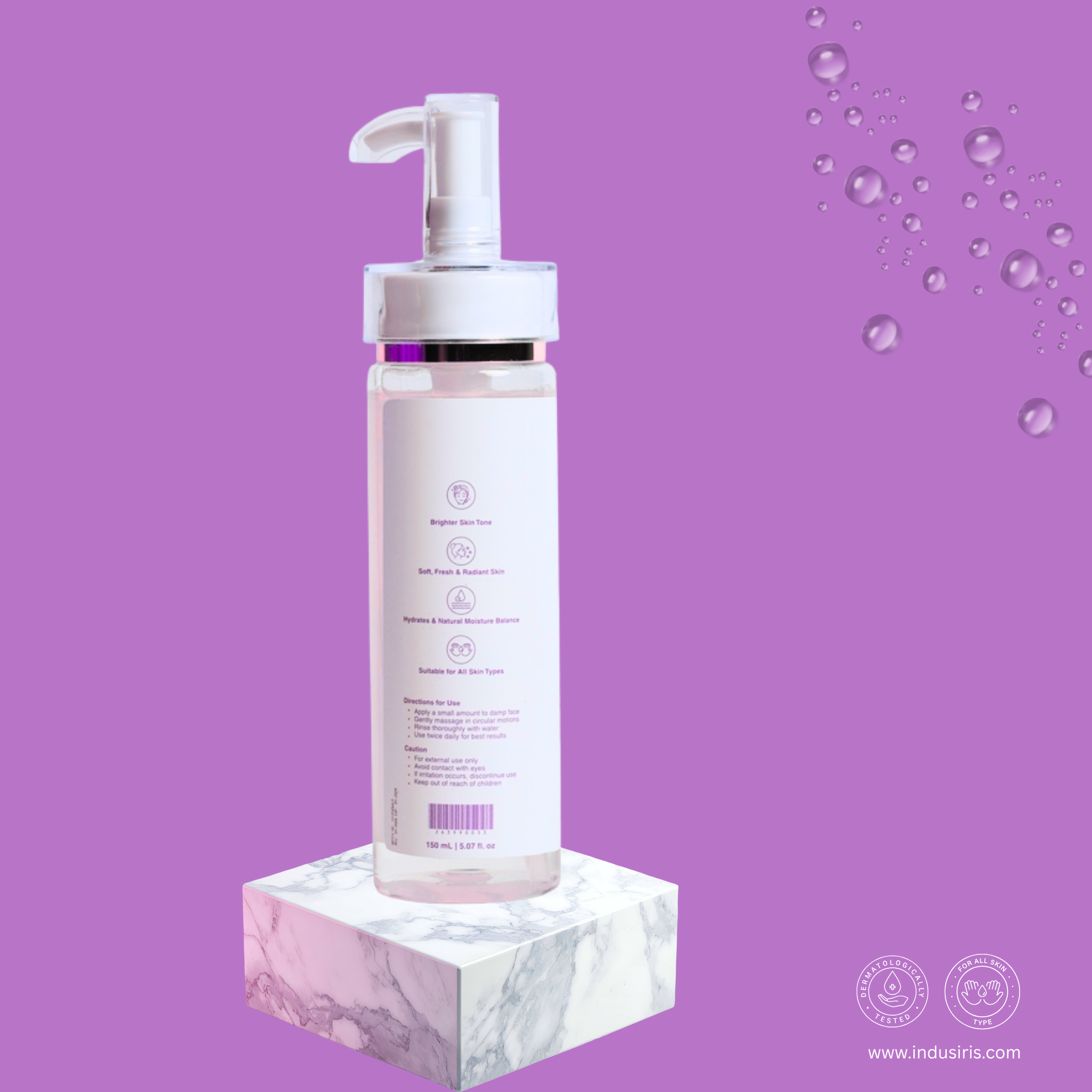 Radiant Glow Face Wash - For Fresh,Hydrated and Naturally Radiant Skin