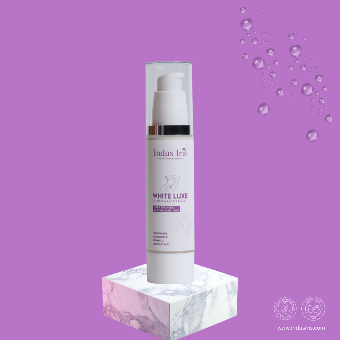 White Luxe Underarm Cream | For Brighter Silky Radiant Tone